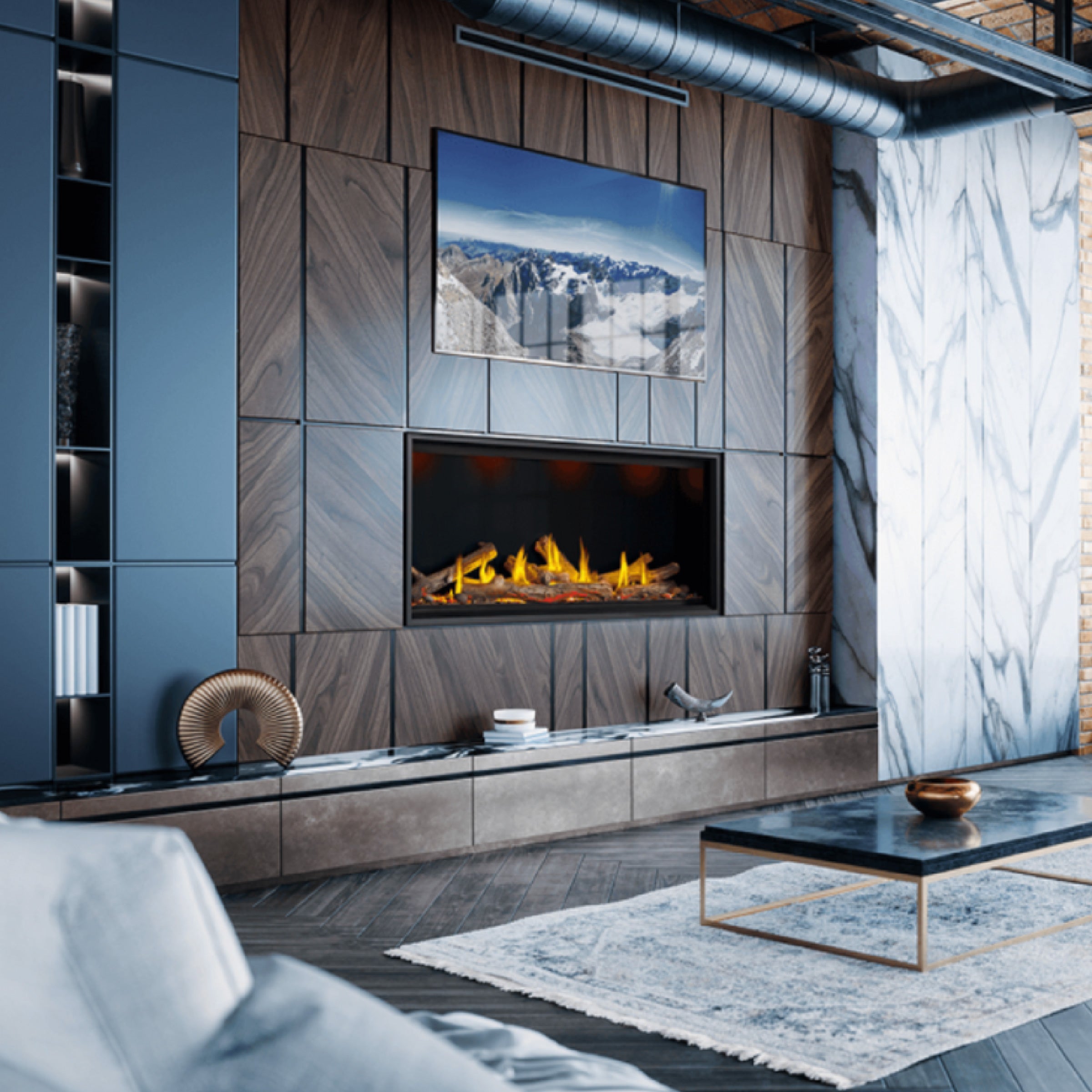 TALL VECTOR SERIES FIREPLACE