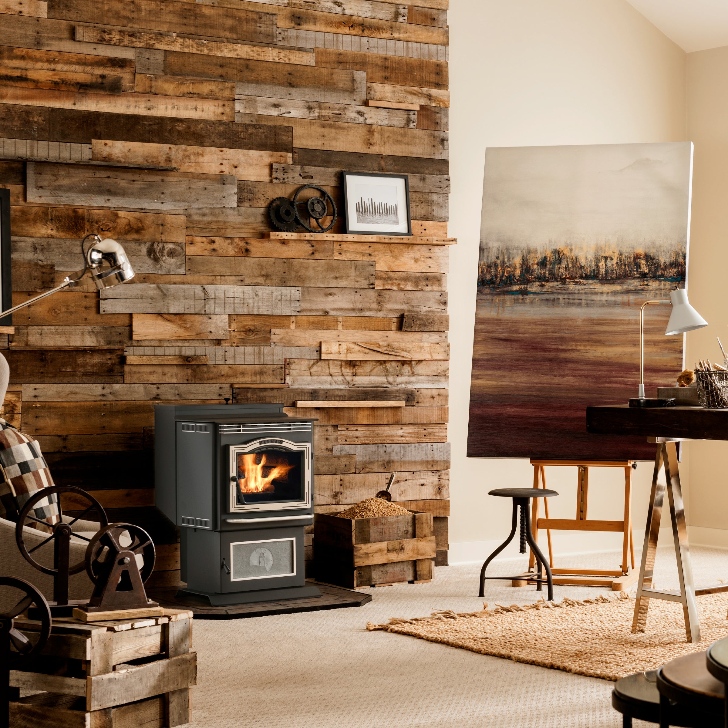 P-Series Pellet Stove by Harman