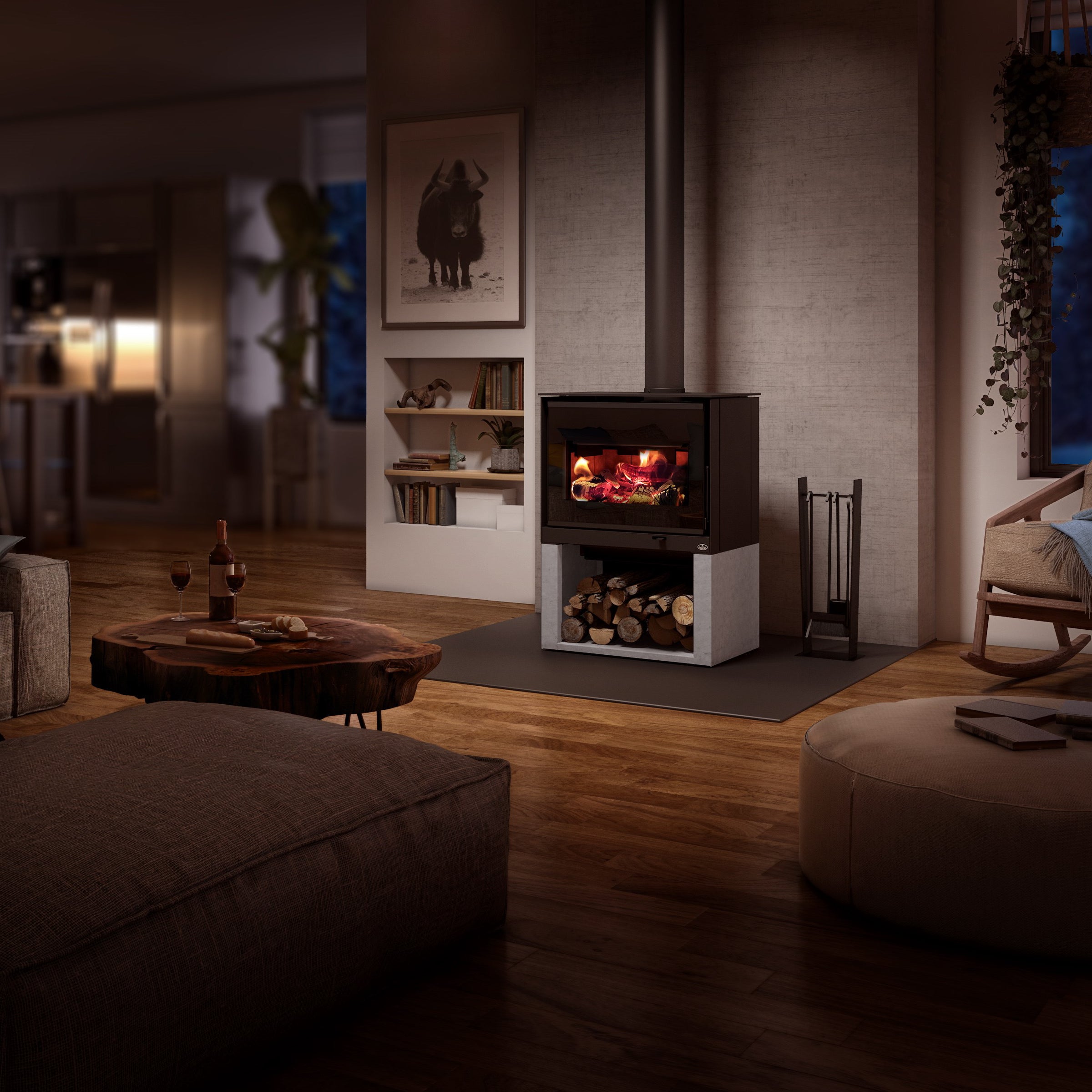 Inspire 2000 Wood Stove