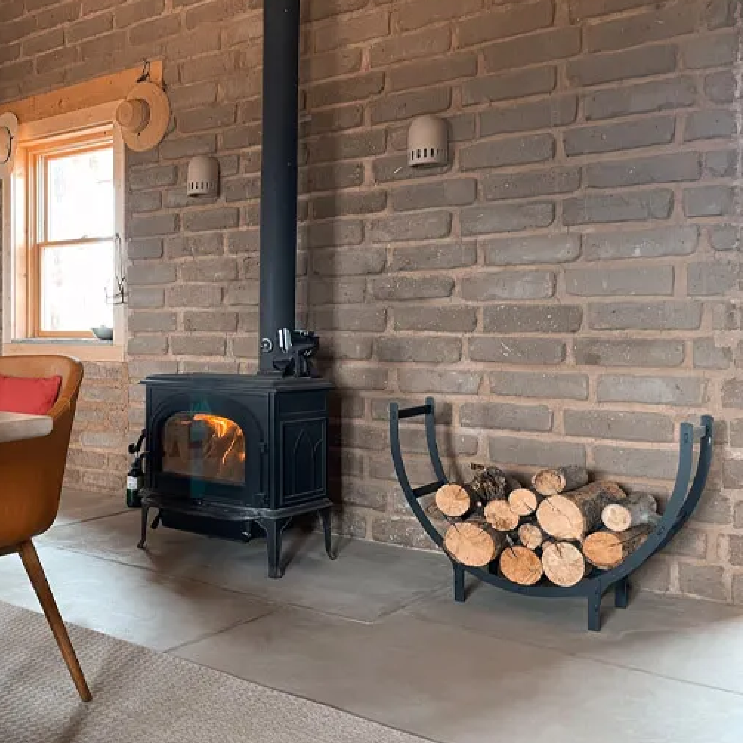 Easy Stack Wood Rack