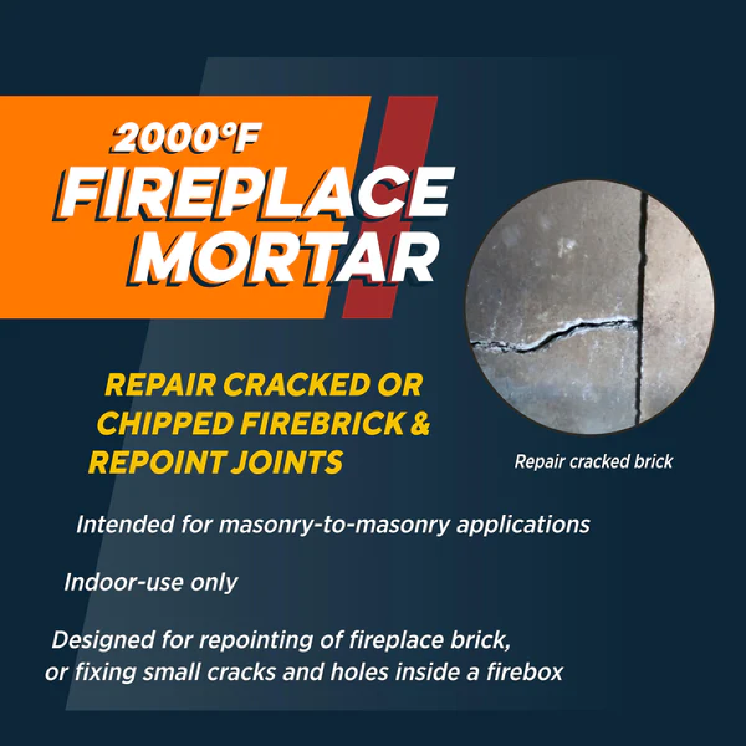 Fireplace Mortar (Gray)