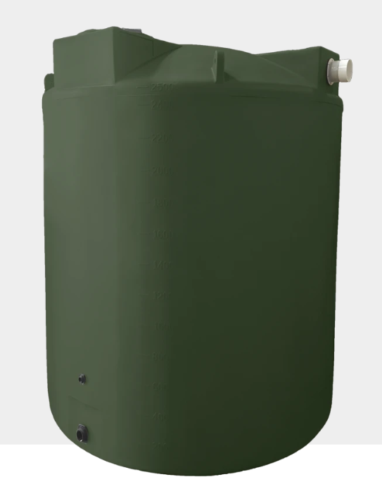 Bushman 3000g Round Tank - Forest Green
