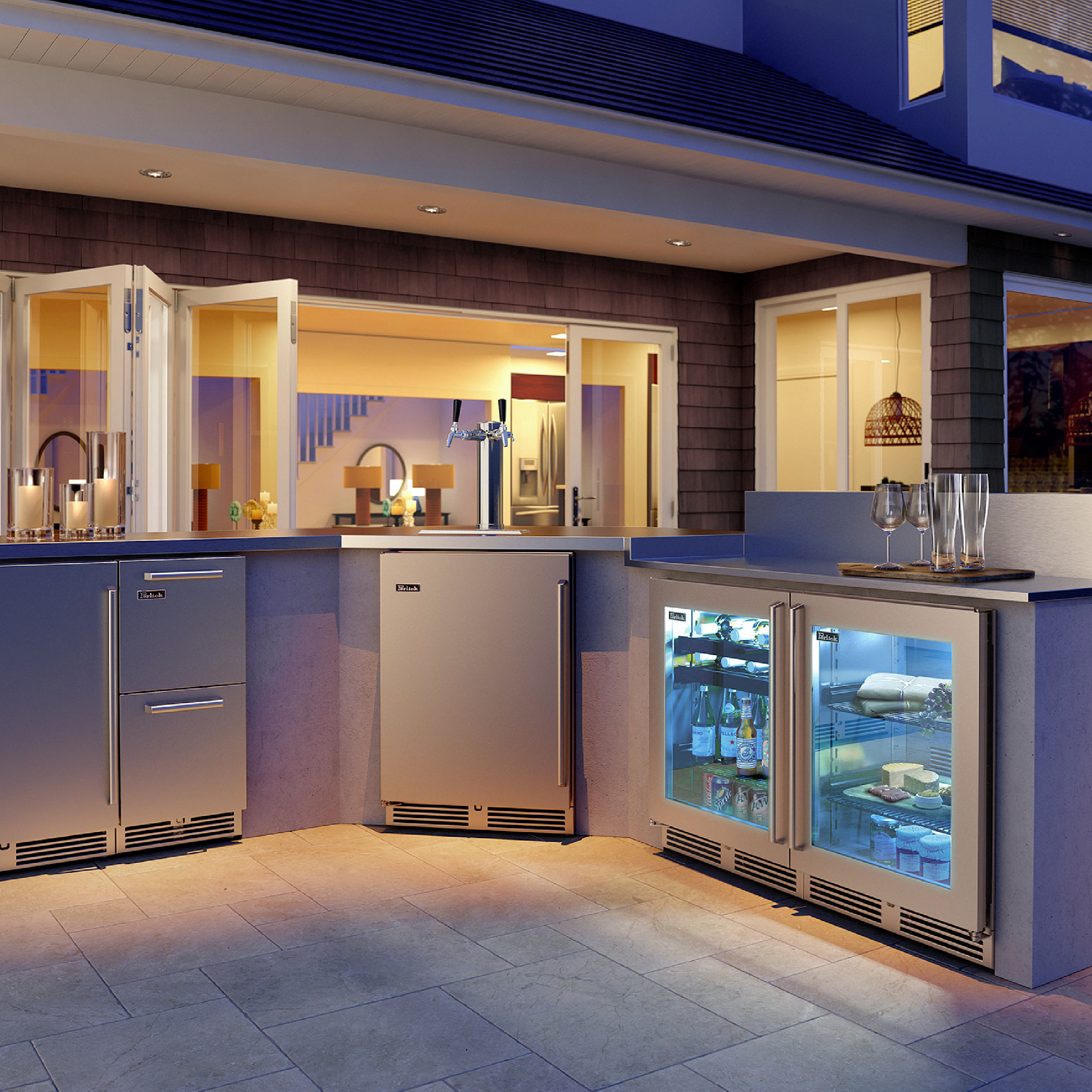Perlick 24" C-Series Outdoor Refrigerator