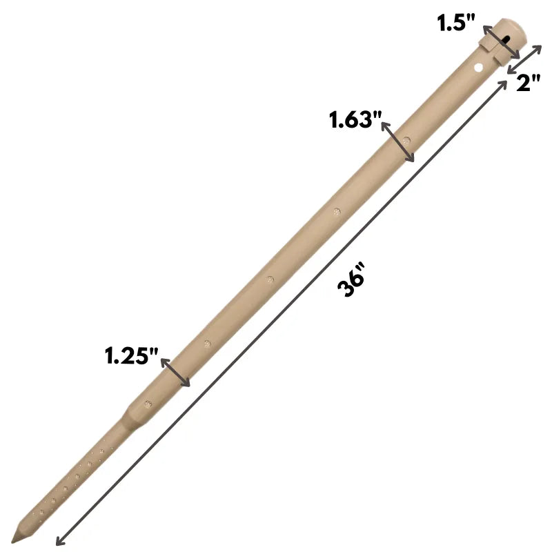 Deep Drip Watering Stake 36"