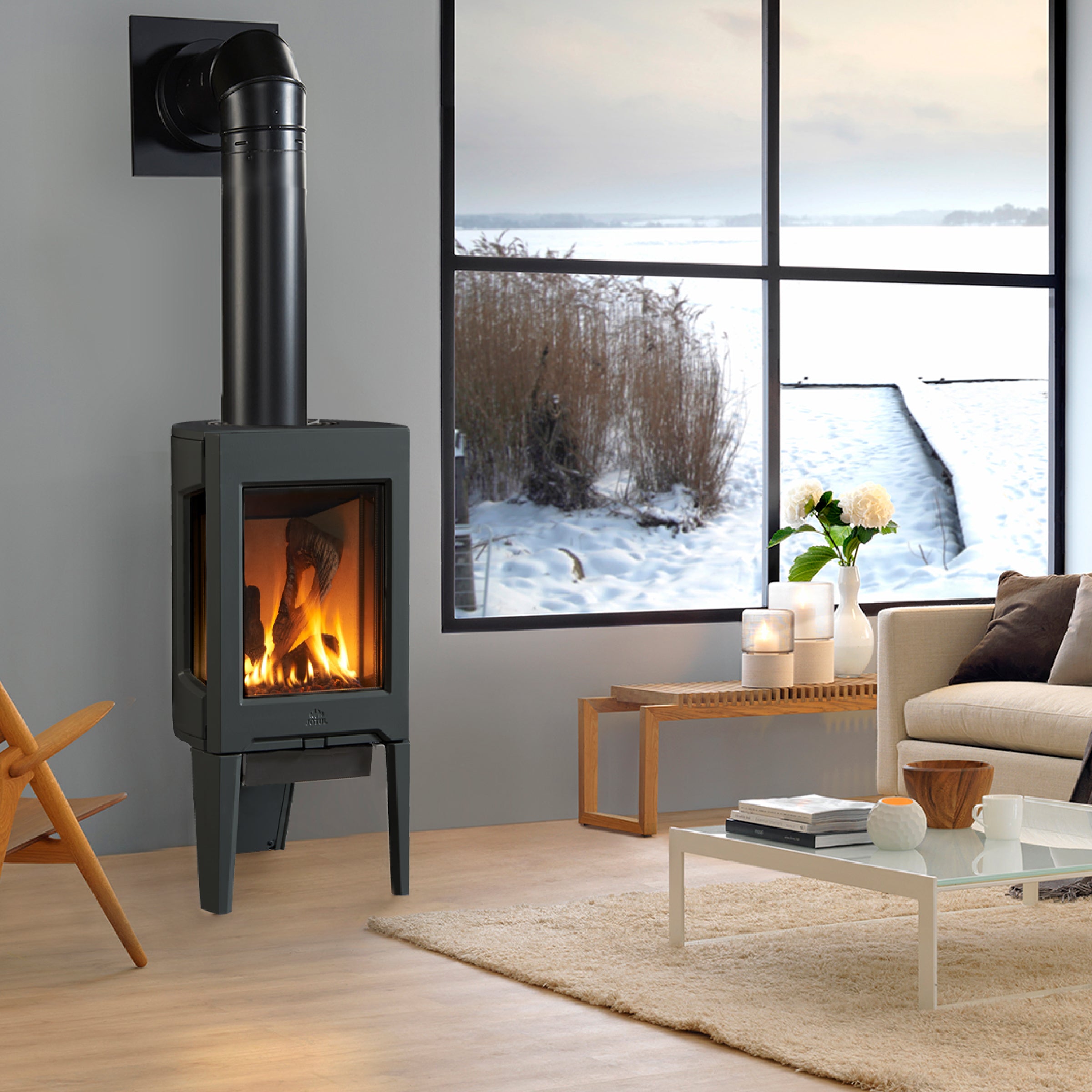 Modern IPI Gas Stoves by Jotul