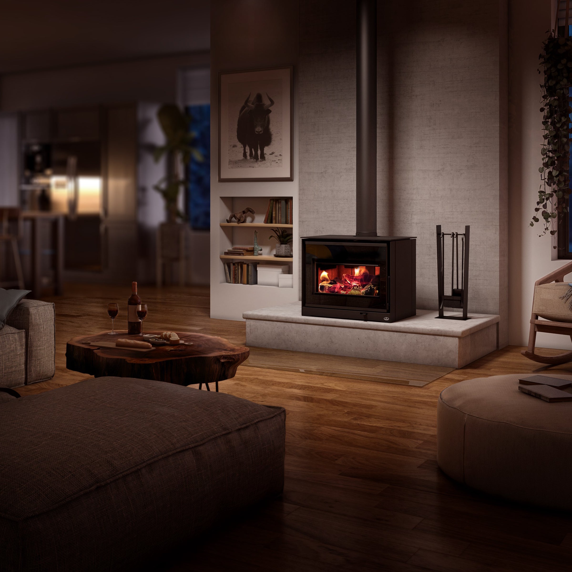 Inspire 2000 Wood Stove