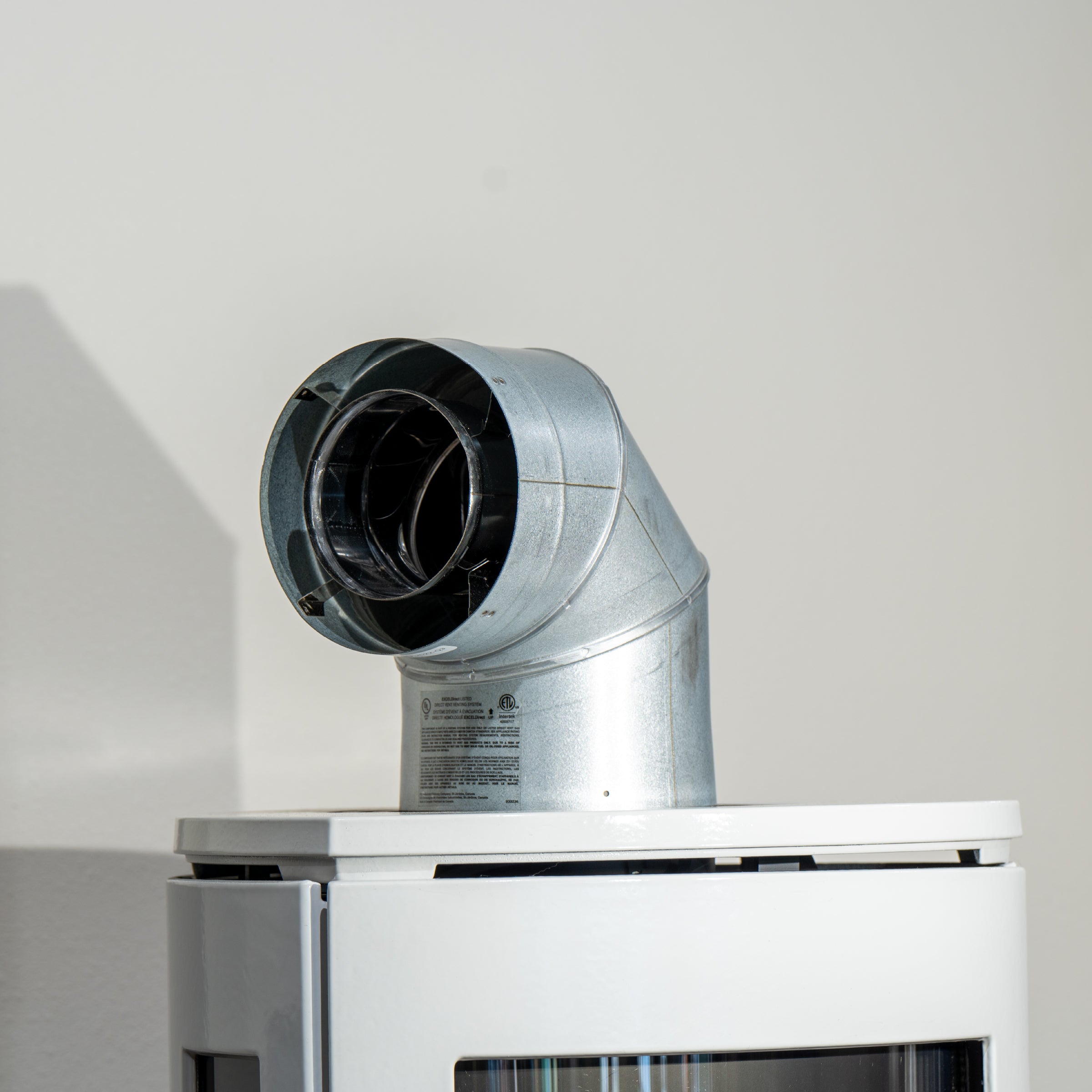 Excel Direct Vent Galvanized Elbows