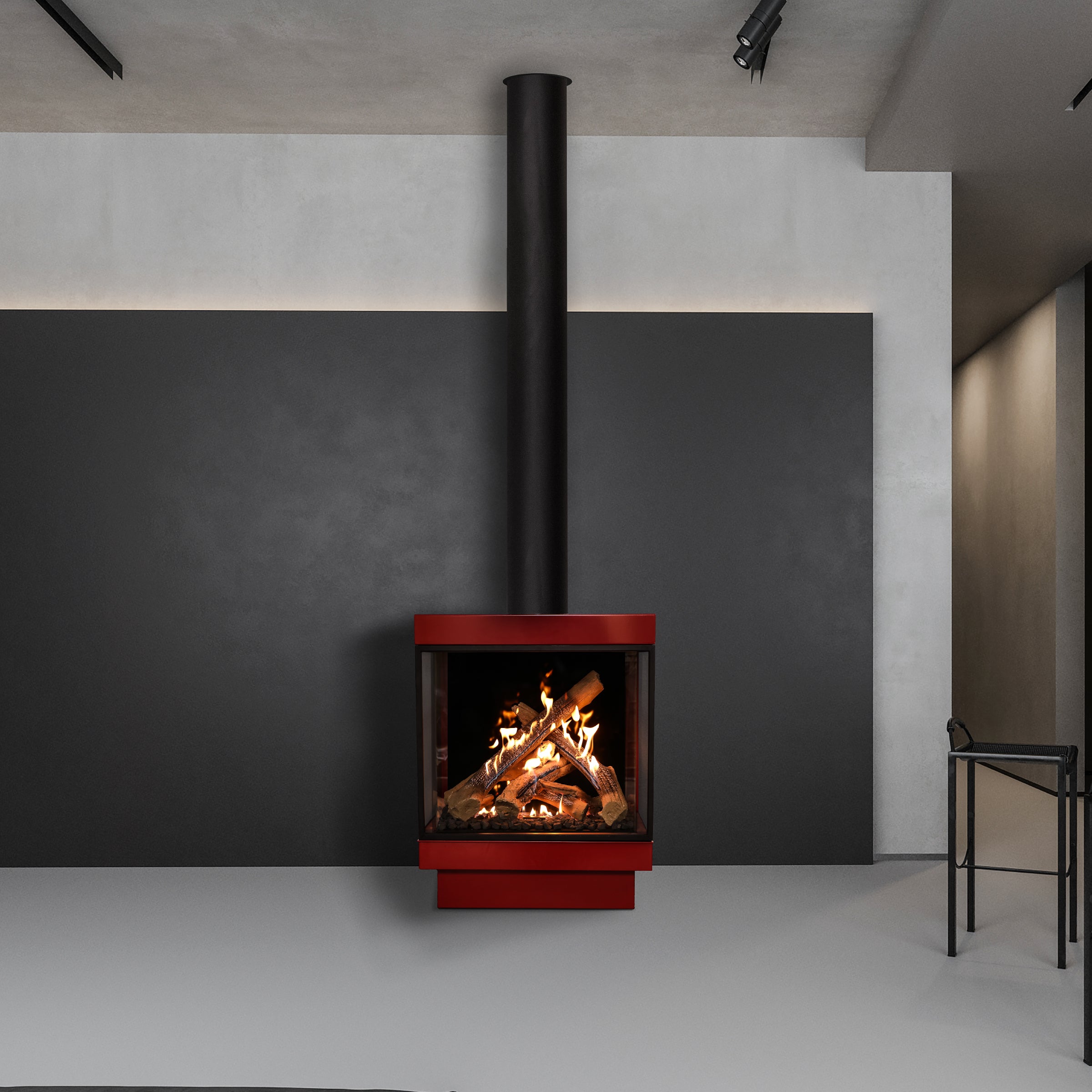 Standalone Fireplace Collection by Ortal