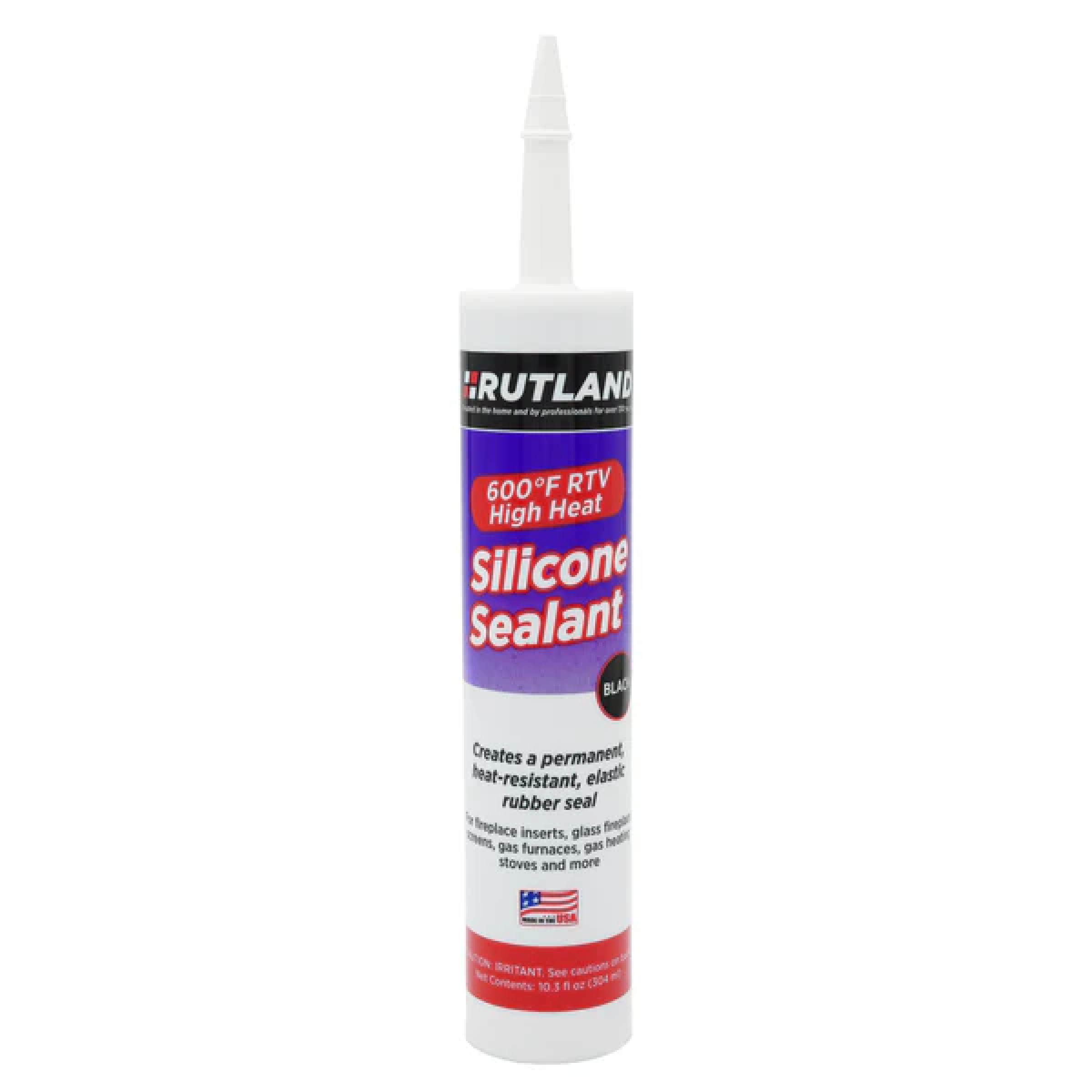 600°F RTV High Heat Silicone Sealant (Black)