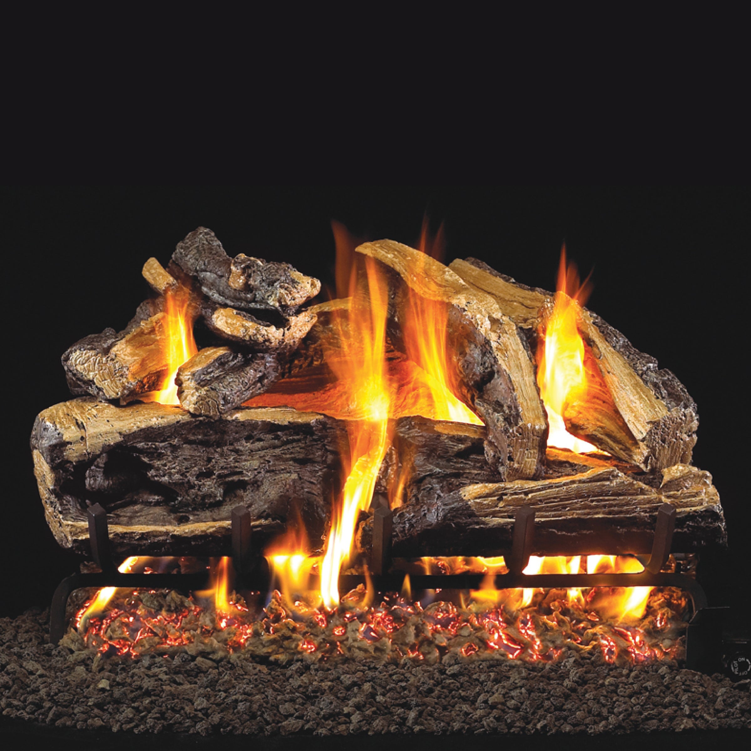 Charred Series Gas Logs