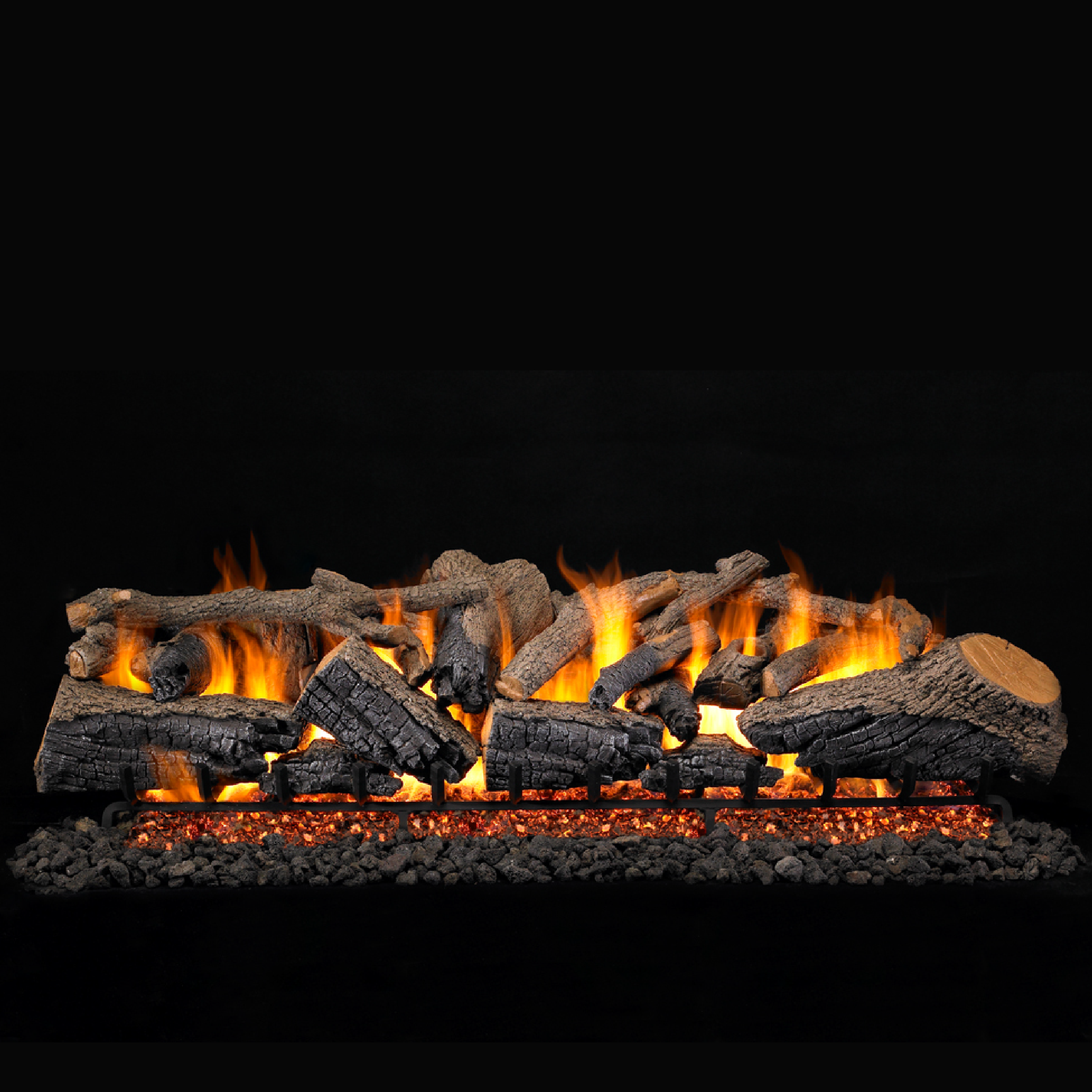 Charred Series Gas Logs