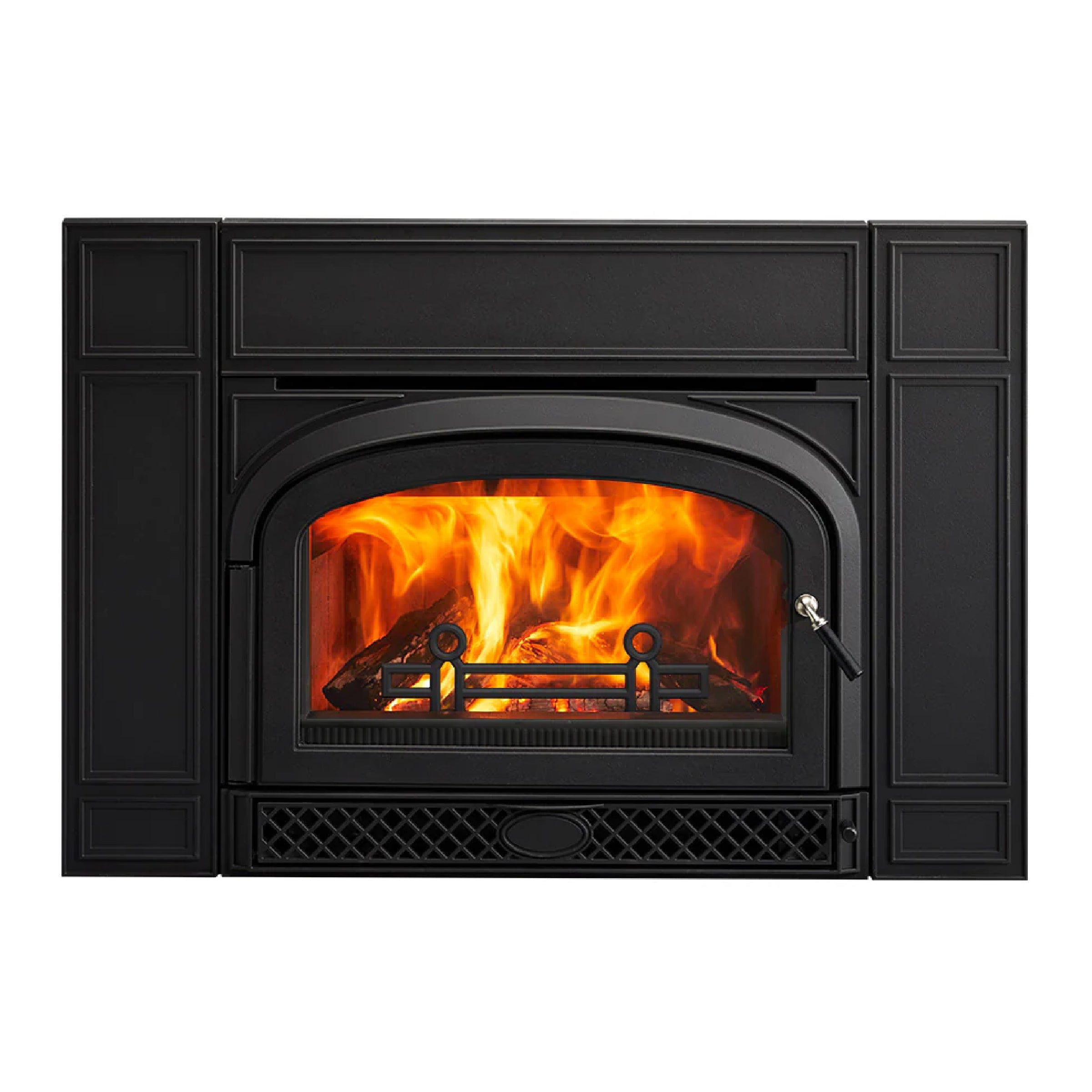 Montpelier II Wood-Burning Insert: Classic Black