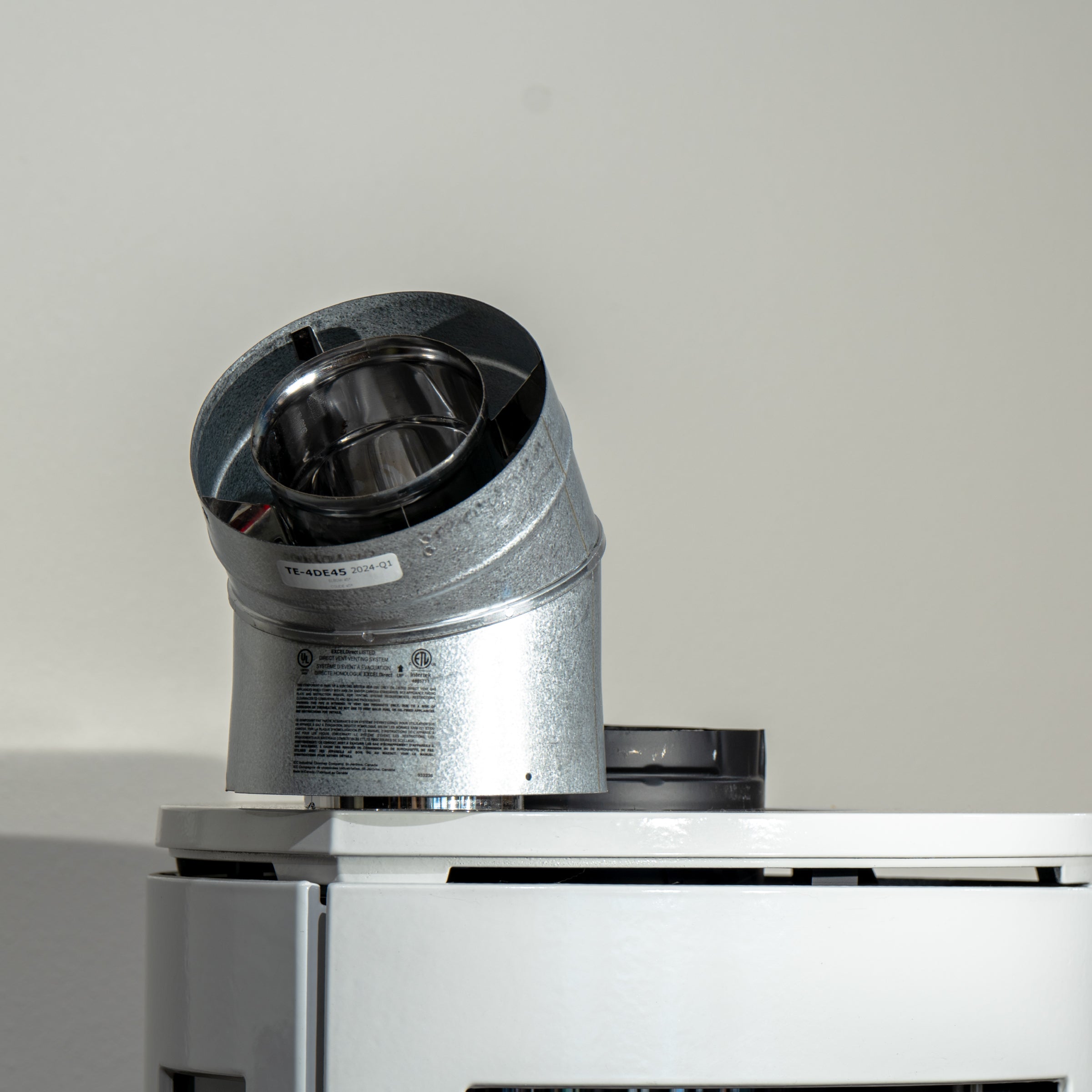 Excel Direct Vent Galvanized Elbows