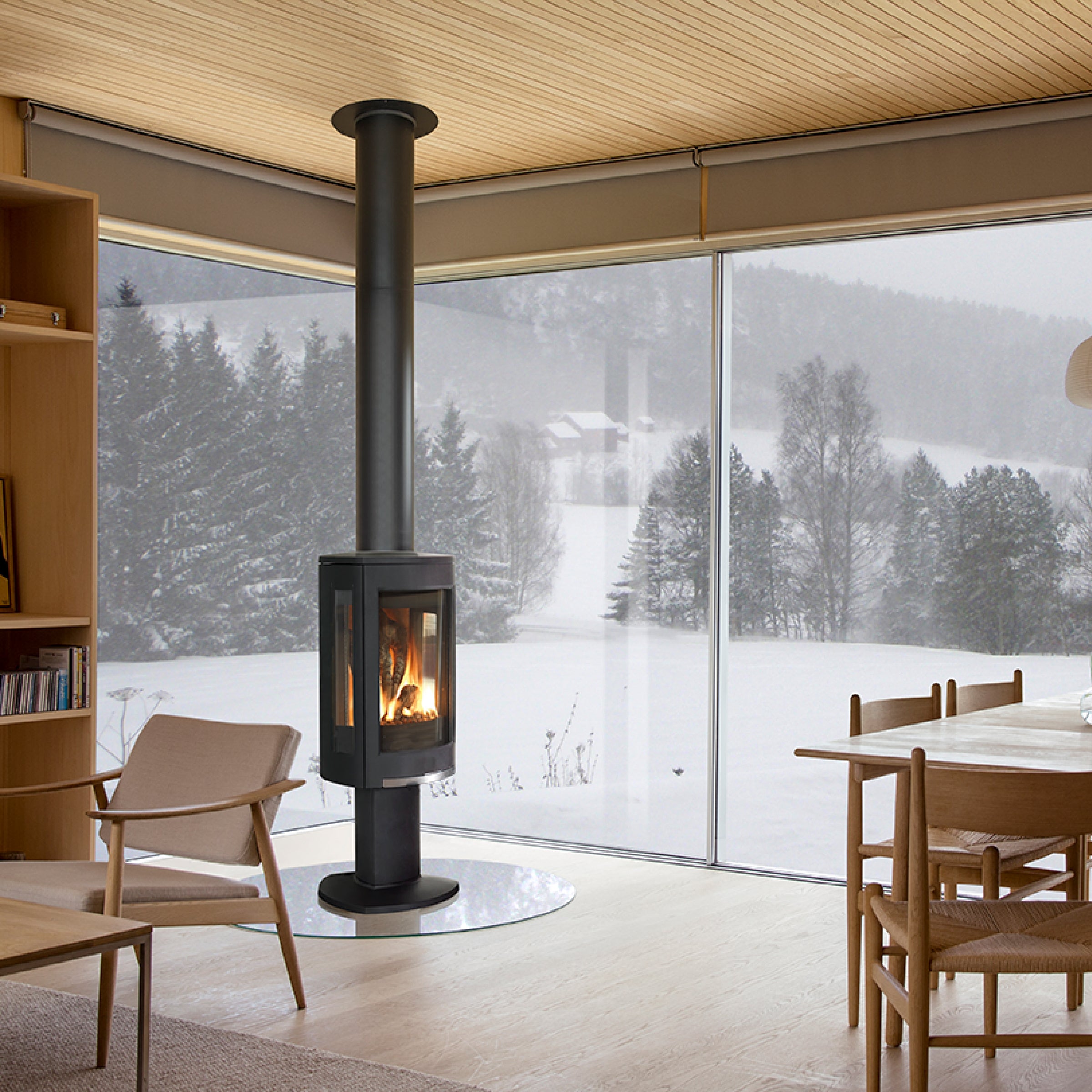Modern IPI Gas Stoves by Jotul