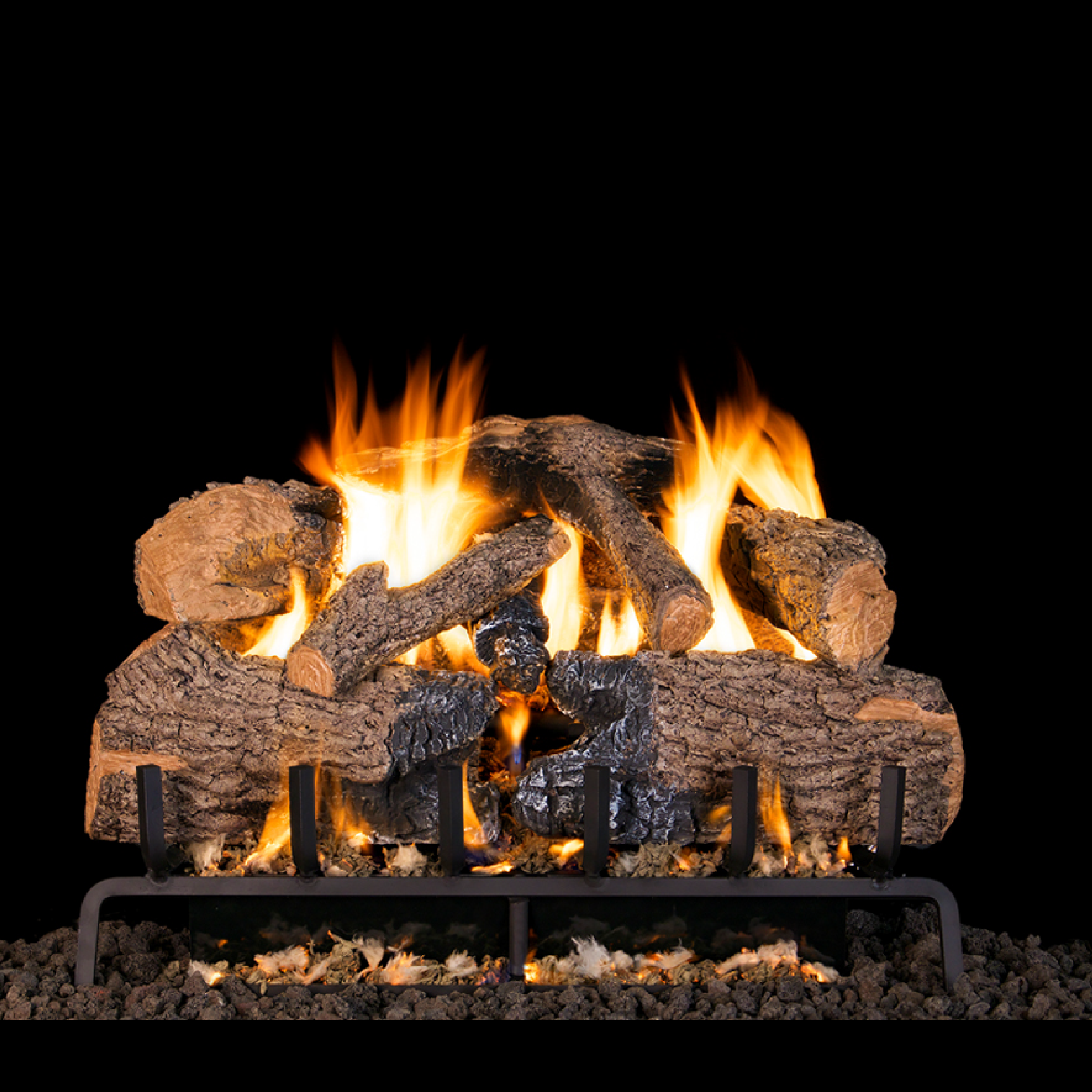 Charred Series Gas Logs
