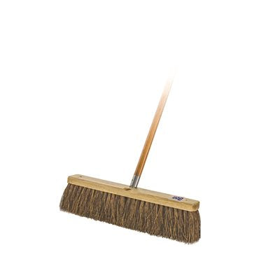 STREET BROOM - PALMYRA 18" WITH 5' HANDLE