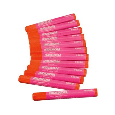 MARKING CRAYONS - FLUORESCENT PINK (SOLD EACH)