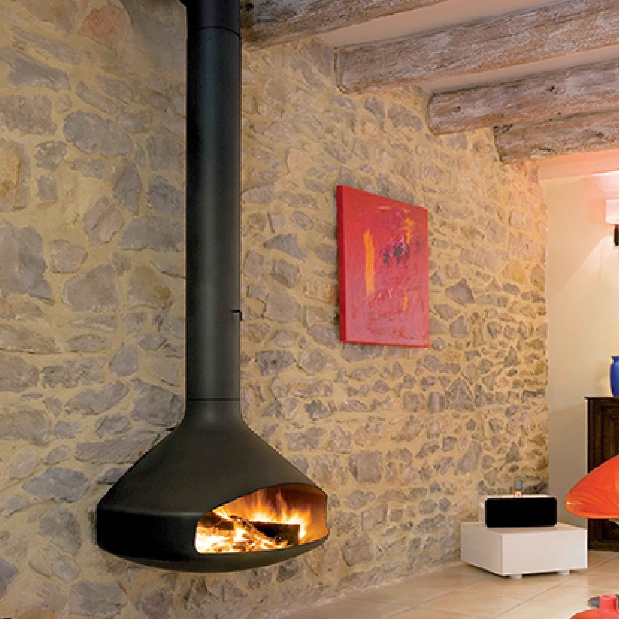 Decorative Range of Wood Fireplaces by Focus