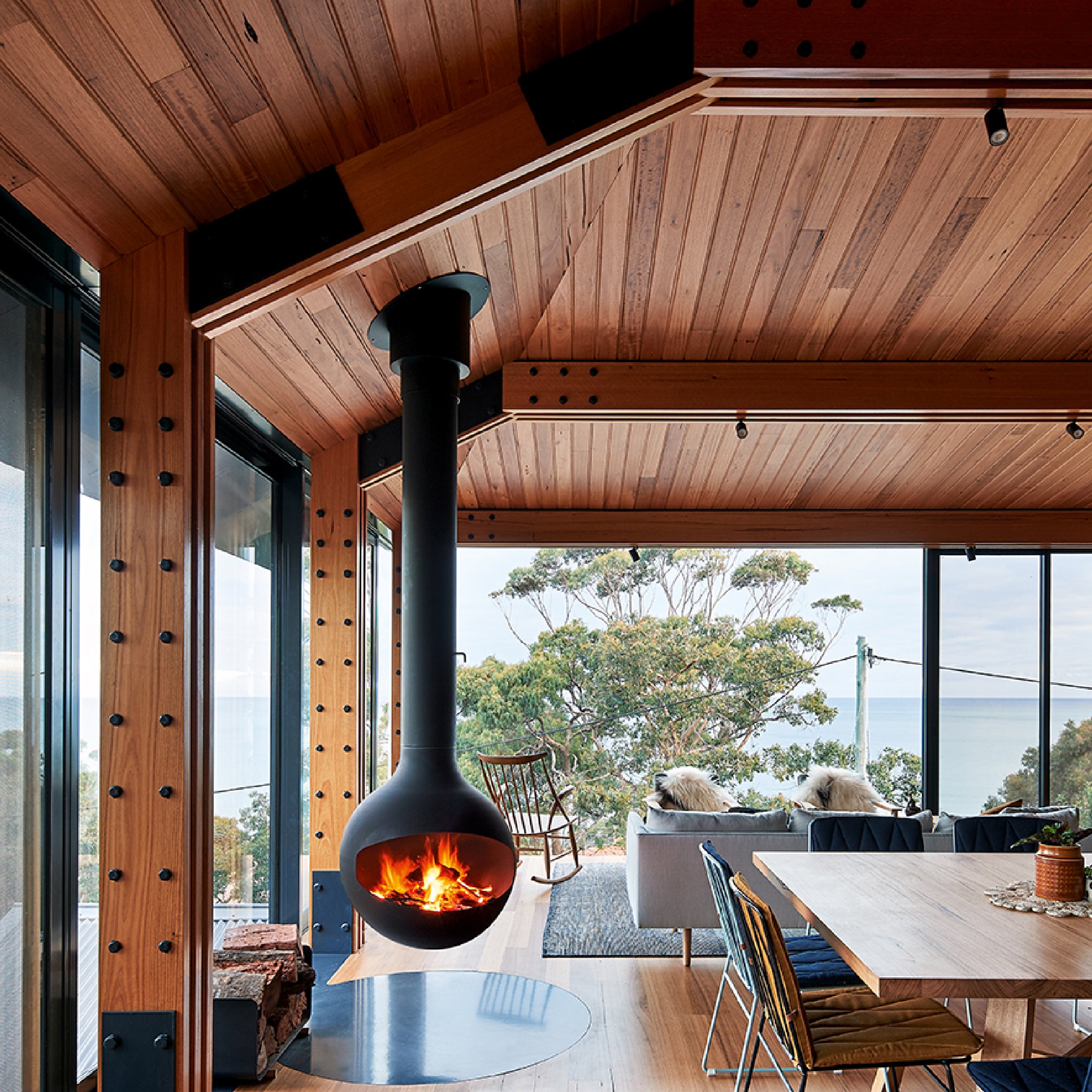 Decorative Range of Wood Fireplaces by Focus