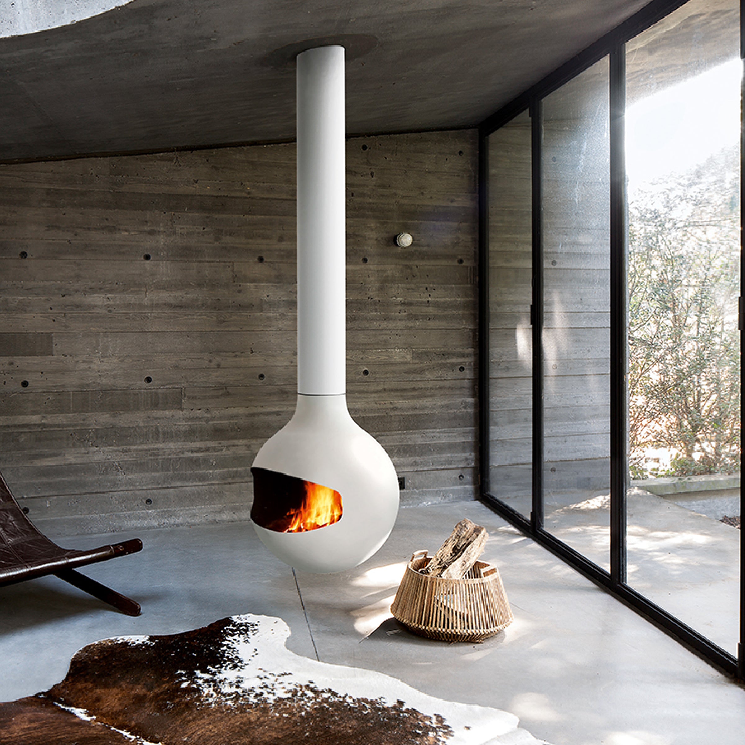 Decorative Range of Wood Fireplaces by Focus