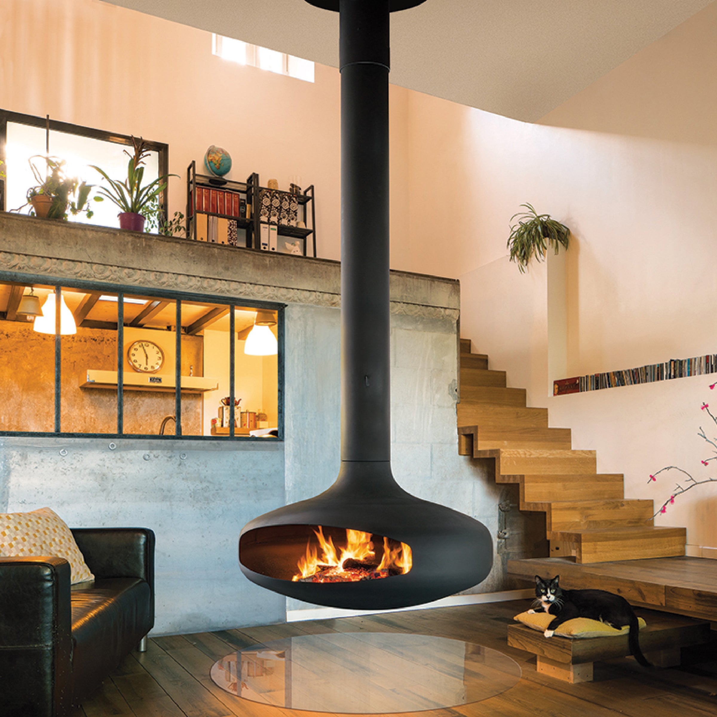 Decorative Range of Wood Fireplaces by Focus