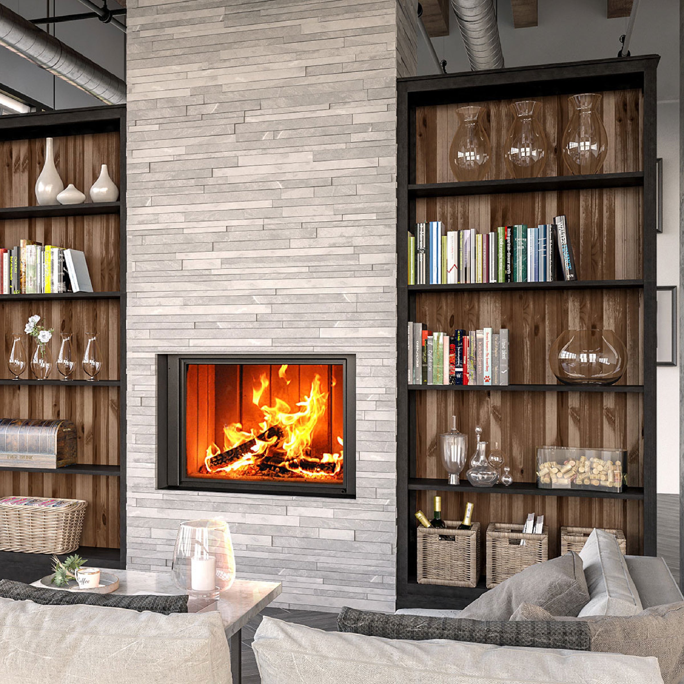 Uptown 600 Fireplace