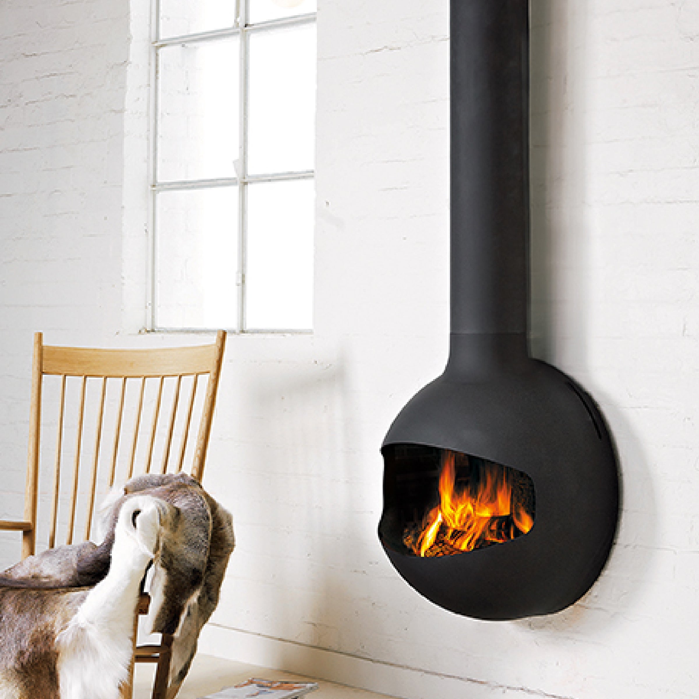 Decorative Range of Wood Fireplaces by Focus