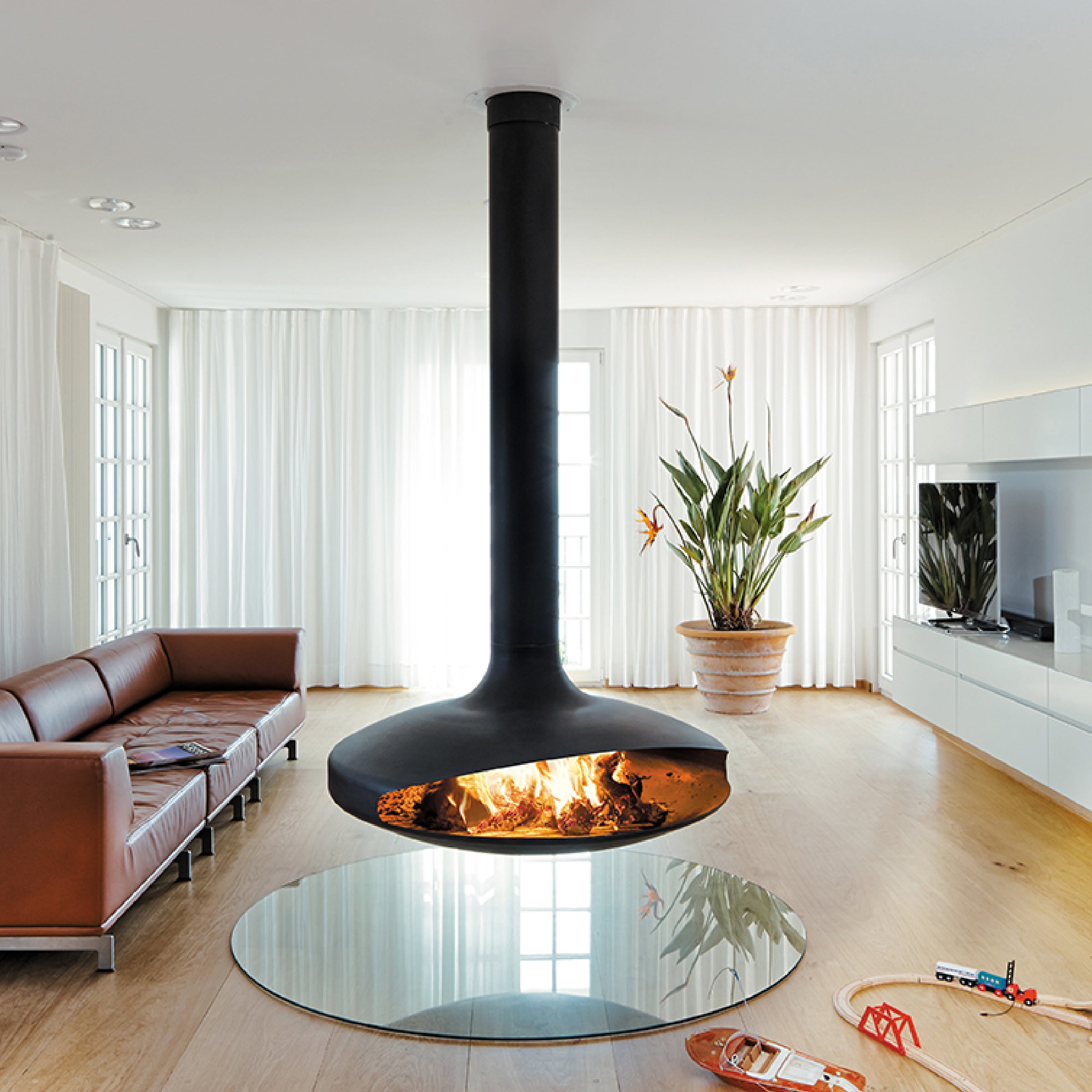 Decorative Range of Wood Fireplaces by Focus