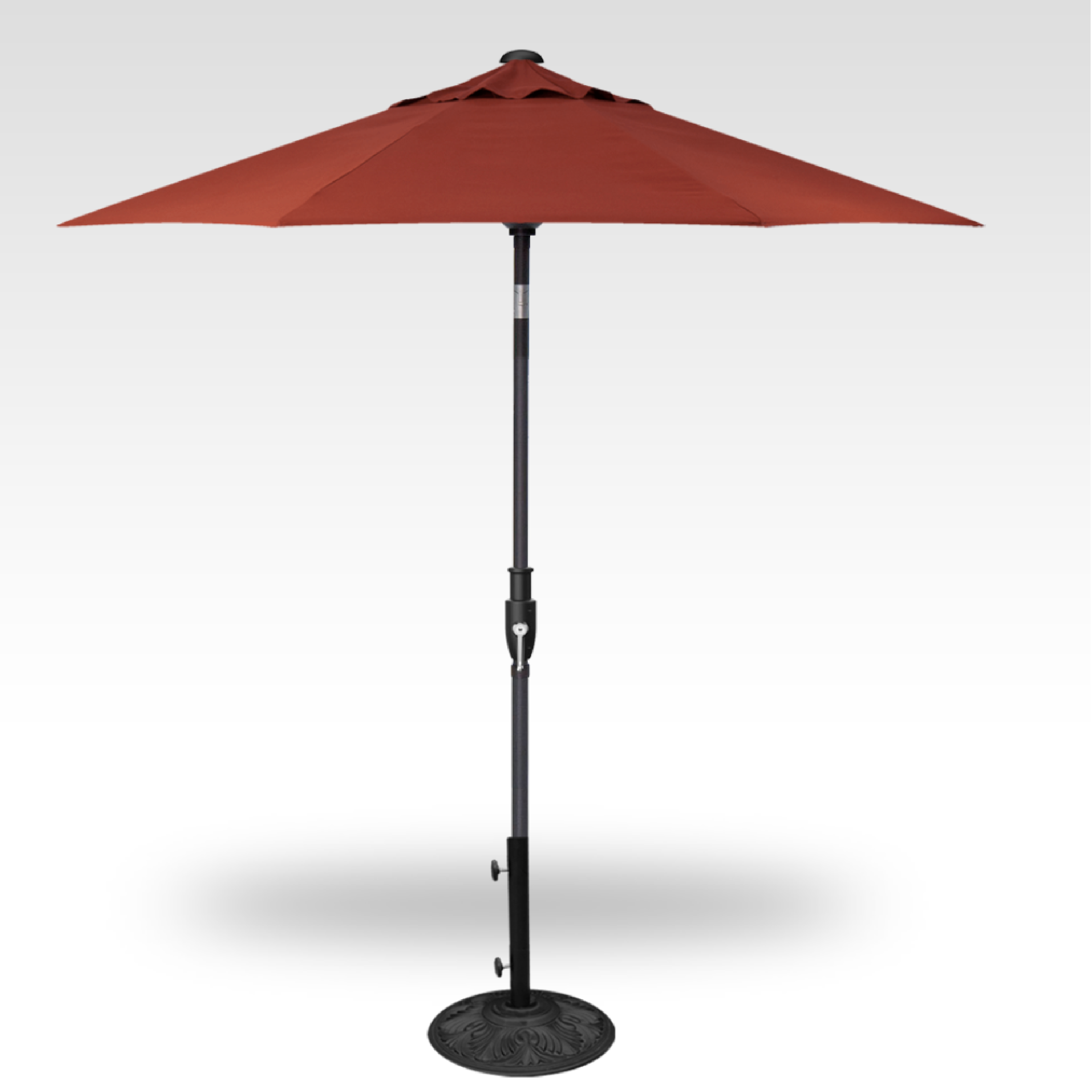 7.5' Glide Tilt Octagon Umbrella with Henna Canopy
