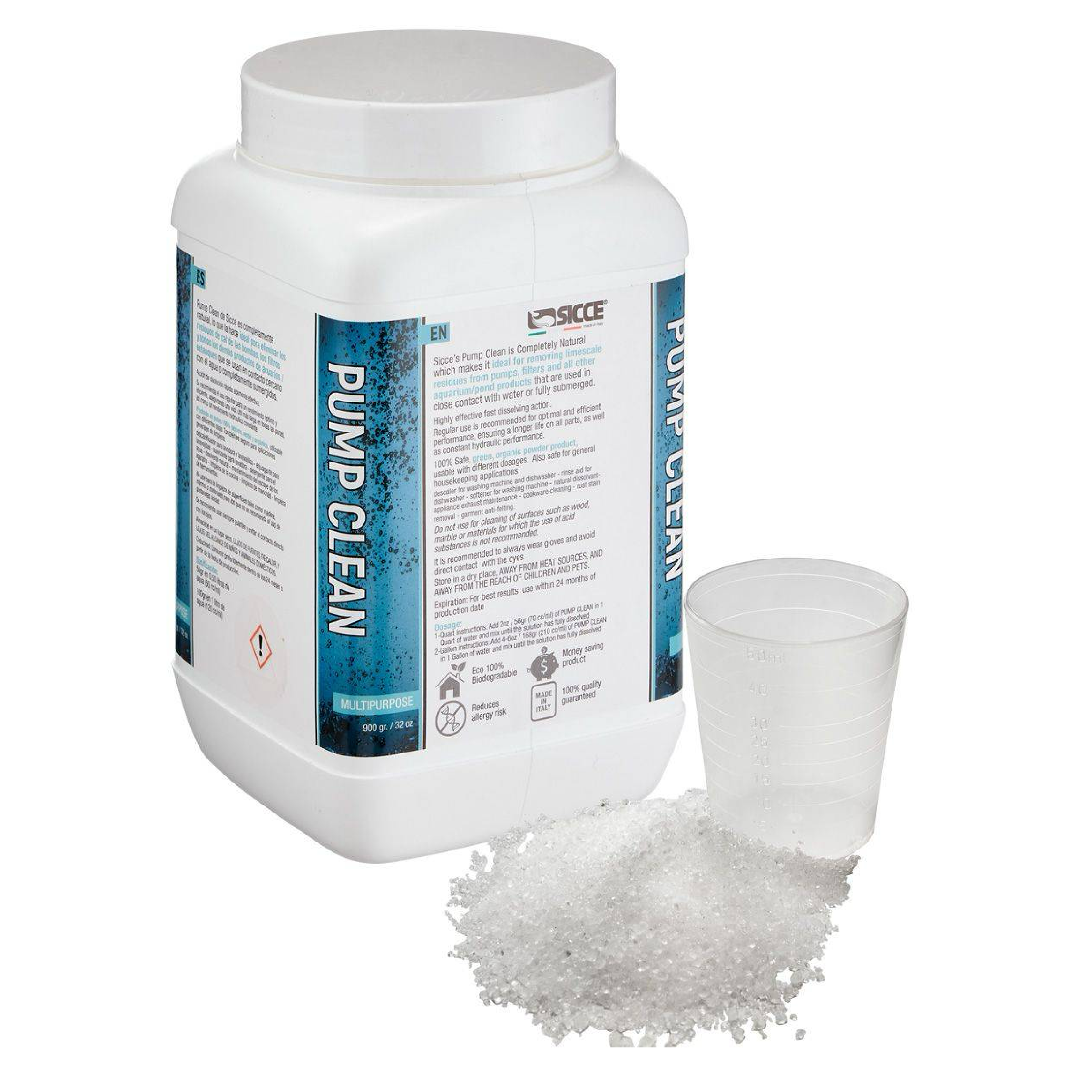 Sicce Pump Clean 32oz (900g)