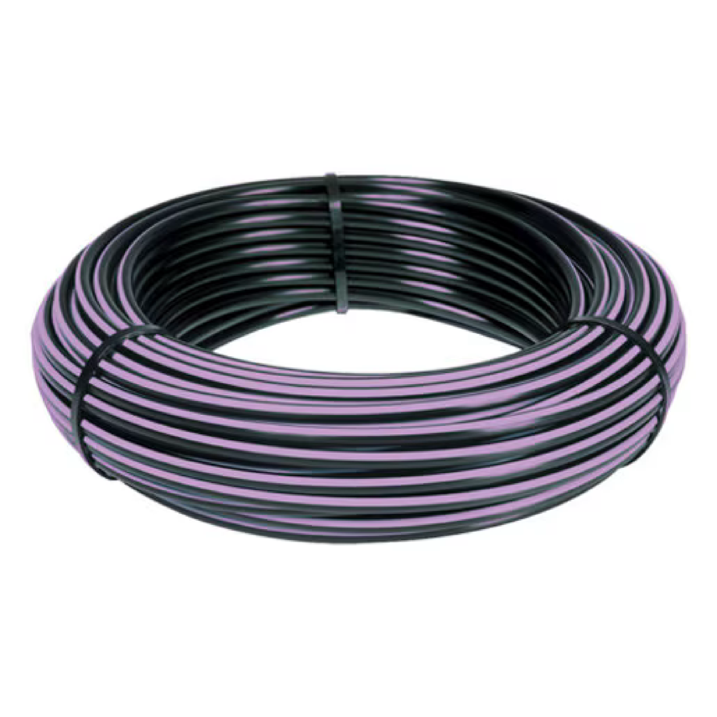 Purple Stripe 3/4 Reclaimed Poly Hose 500 ft.