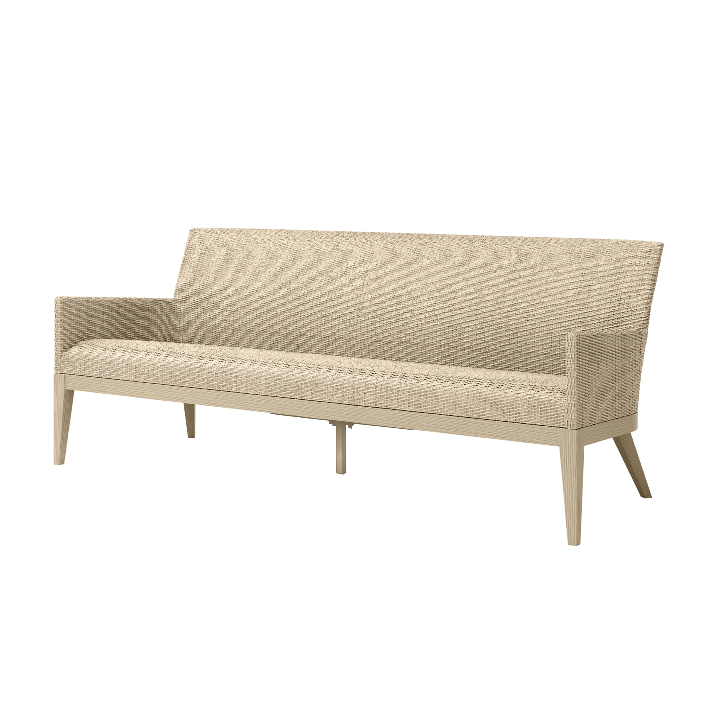 Siena Sofa with Barley/Flax Weave