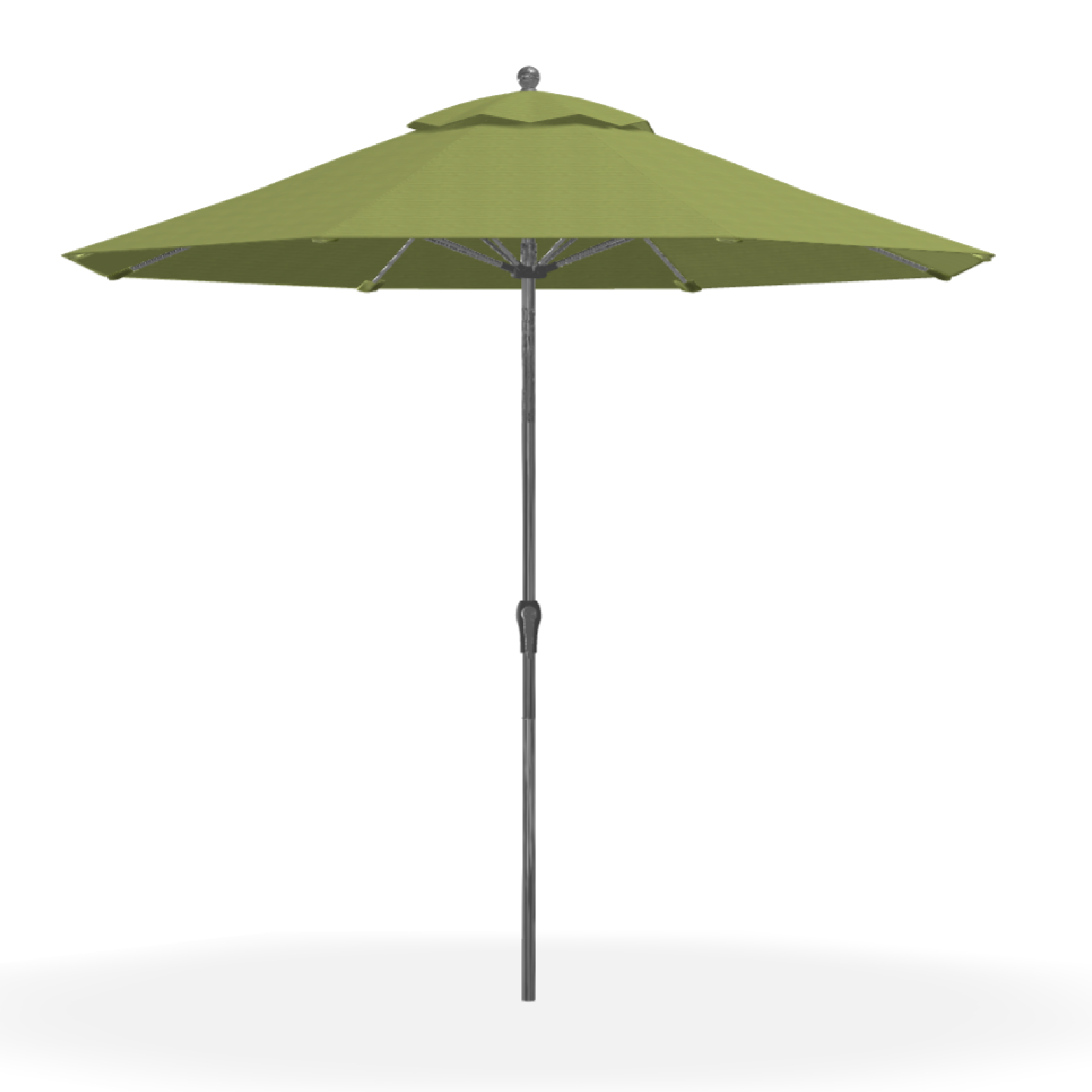 9 Foot Monterey Fiberglass Crank / Auto-Tilt with Pistachio Canopy