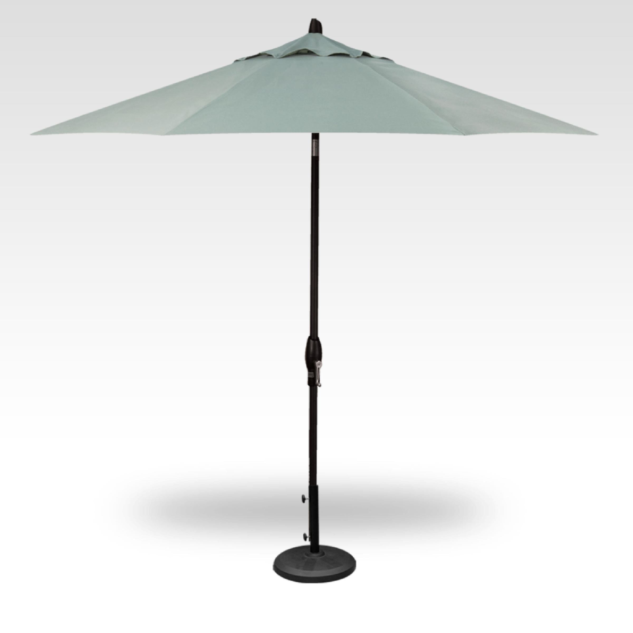 9' Auto Tilt Umbrella with Seasalt Canopy