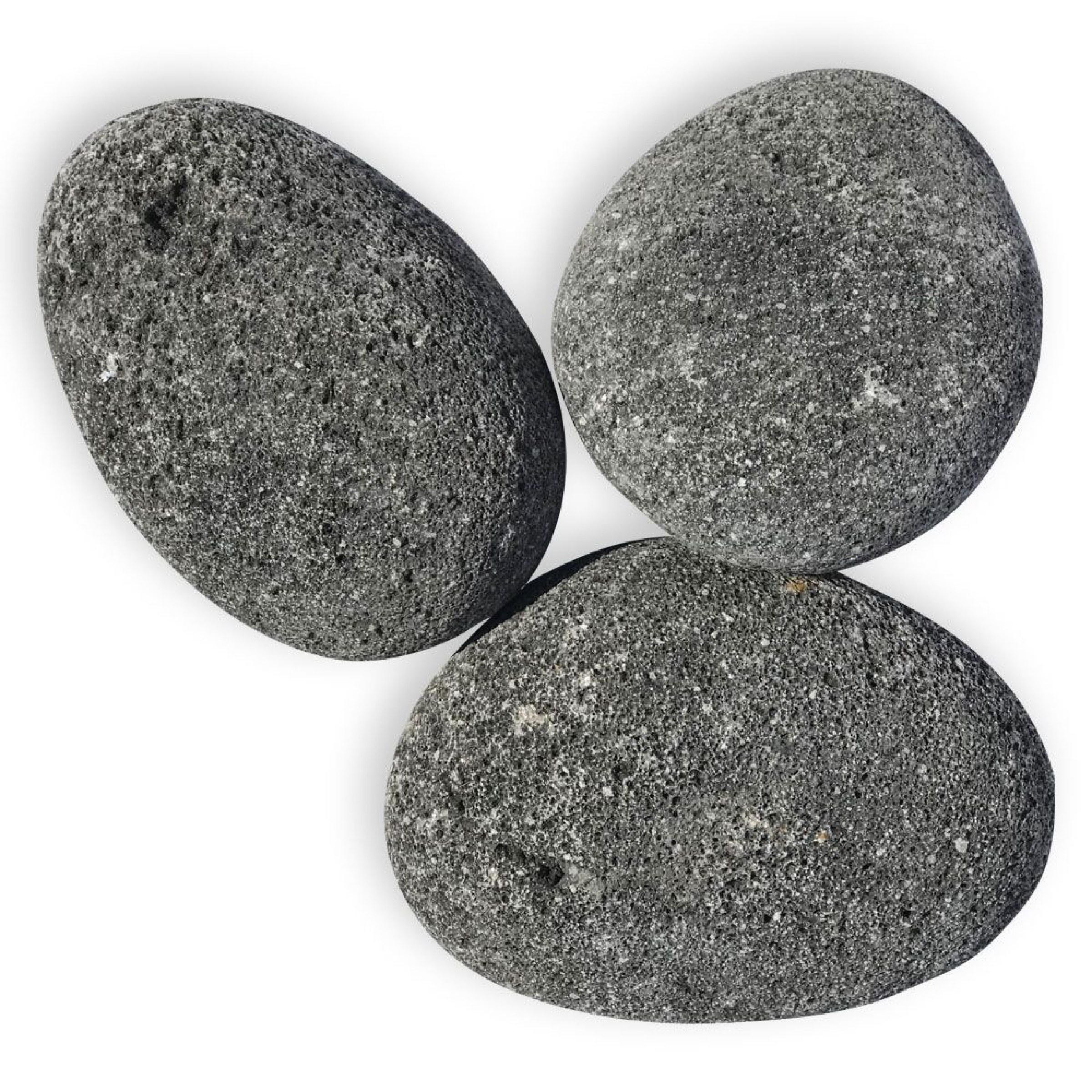 Extra Large Gray Lava Stones (4" - 6")