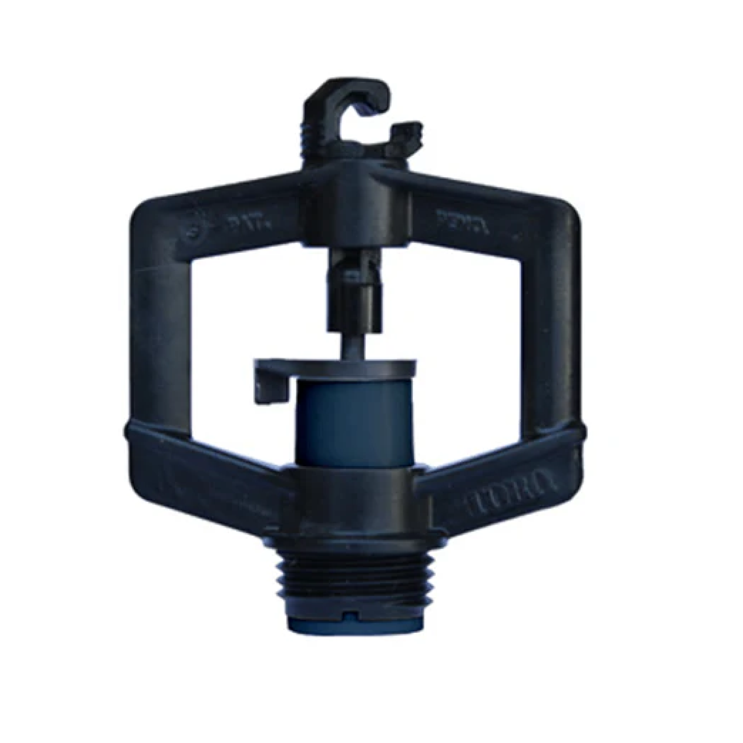 Toro micro-sprinkler sprinkler head, black, with adjustable nozzle and threaded base