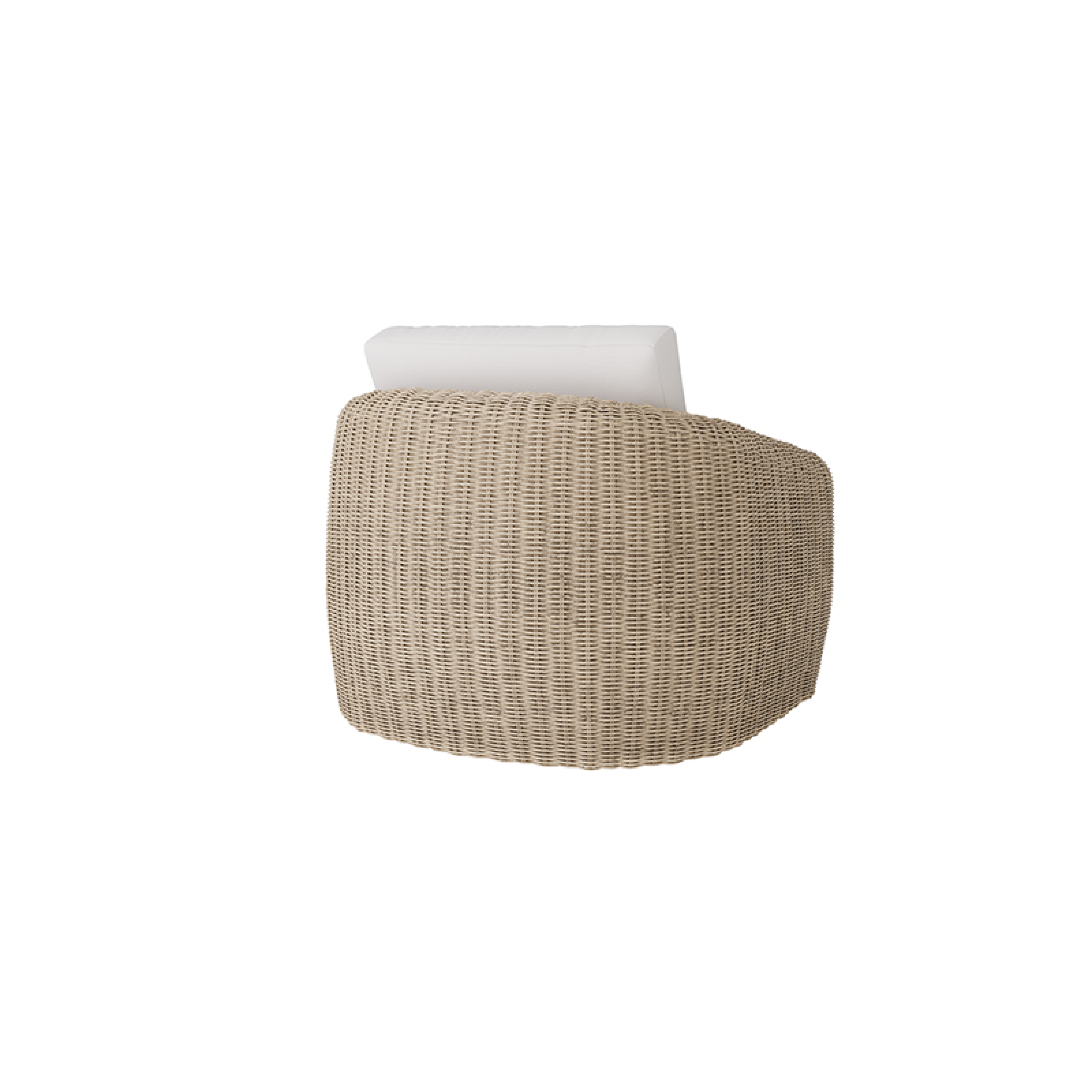 Boulevard Club Chair with Barley Weave
