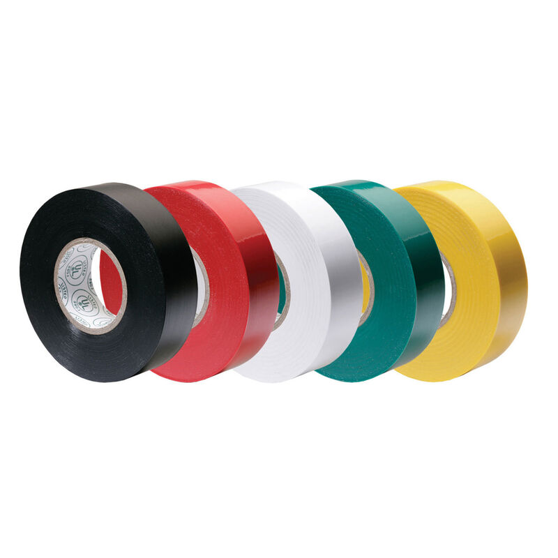 Electric Tape Assorted Colors 5pk