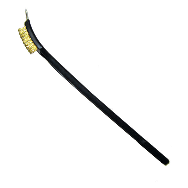 18" PVC HANDLE BBQ BRUSH WITH SCRAPER