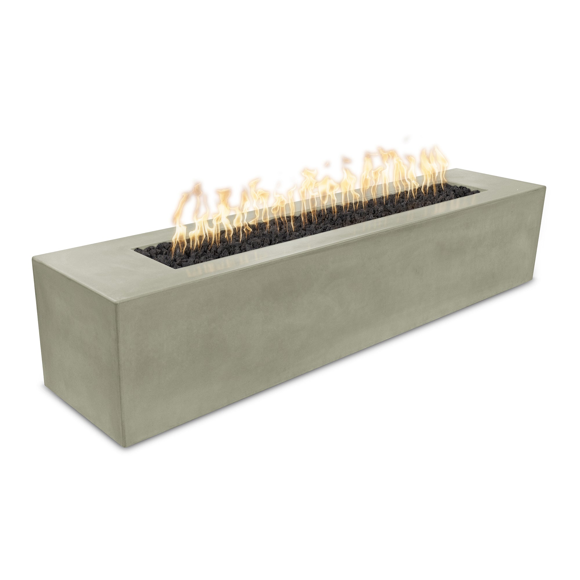 72" x 16" x 24" Carmen Fire Pit - Match Lit