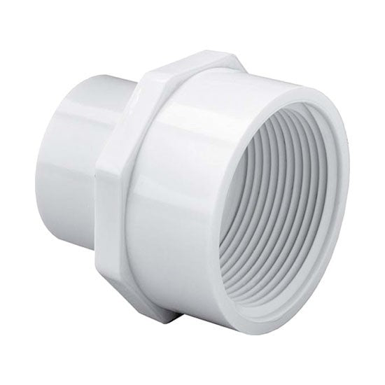 Plastic female threaded adapter 1/2 in slip x 3/4 in FP