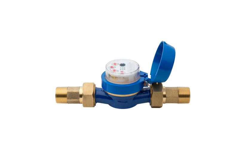 HC Flow Meter with 1" male NPT thread, U.S. gallons