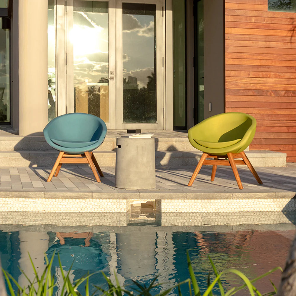 Santorini Armchair in Marquise Green