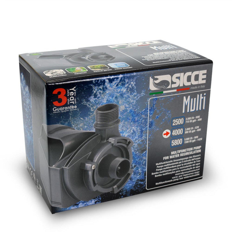 Multi Quiet 4000 Water Pump (990 GPH) - Sicce