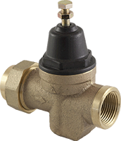 3/4" PRESSURE REGULATING VALVE PRV WITH SS N&B AND PVC BONNET (LEAD FREE)