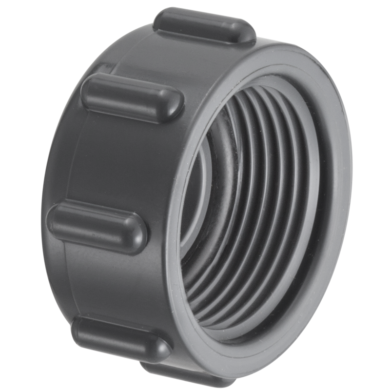 1 PVC MANIFOLD CAP WITH O-RING
