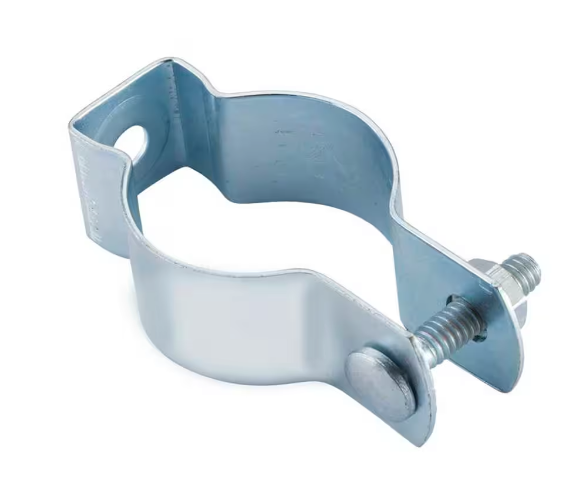 Rigid Conduit Hanger with Bolt and Nut for 1/2" Pipe