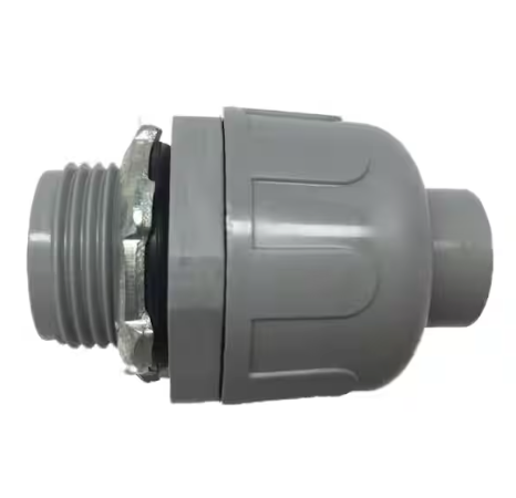 Straight Liquid Tight Connectors - Nonmetallic - 3/8"