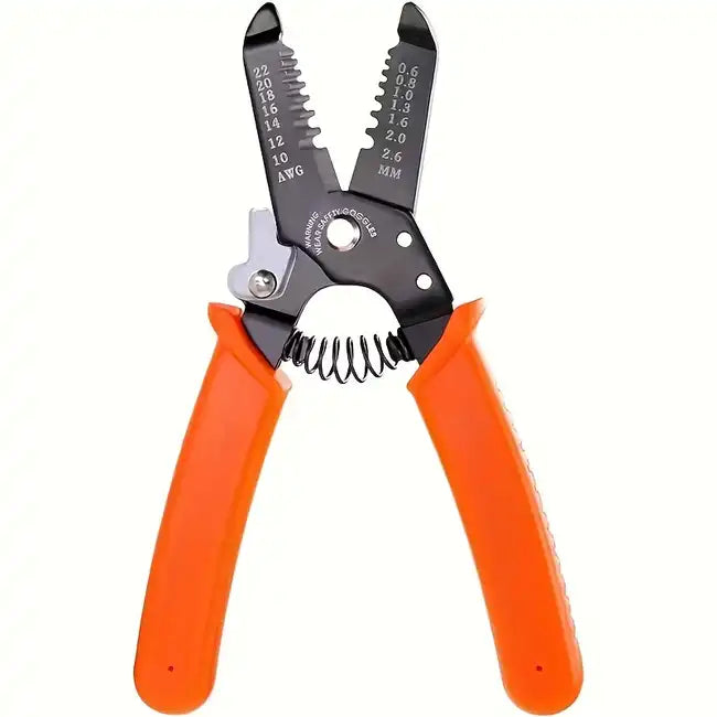 Wire Stripper - Orange Handles