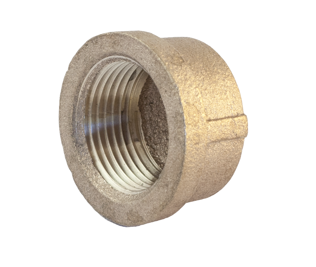 1" LEAD FREE bronze cap